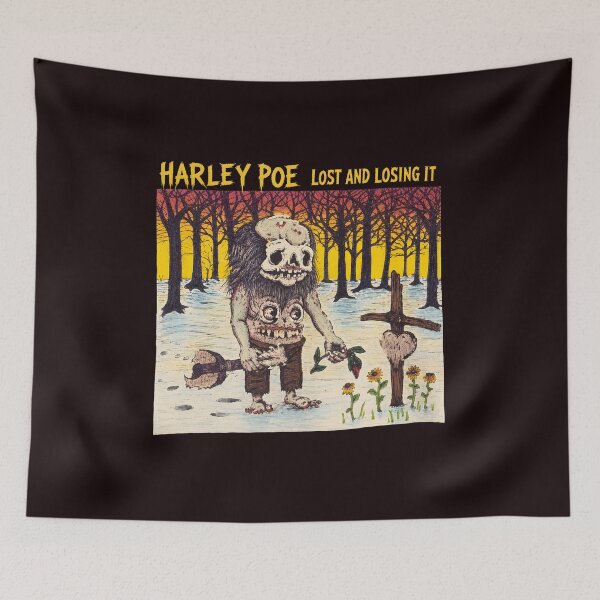 Item preview, Harley Poe Lost And Losing It Macabre Creature Art designed and sold by hamid-lew-haven.