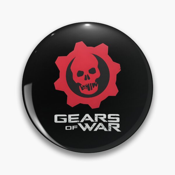 Item preview, Gears of War COG Skull designed and sold by PillowPaws.