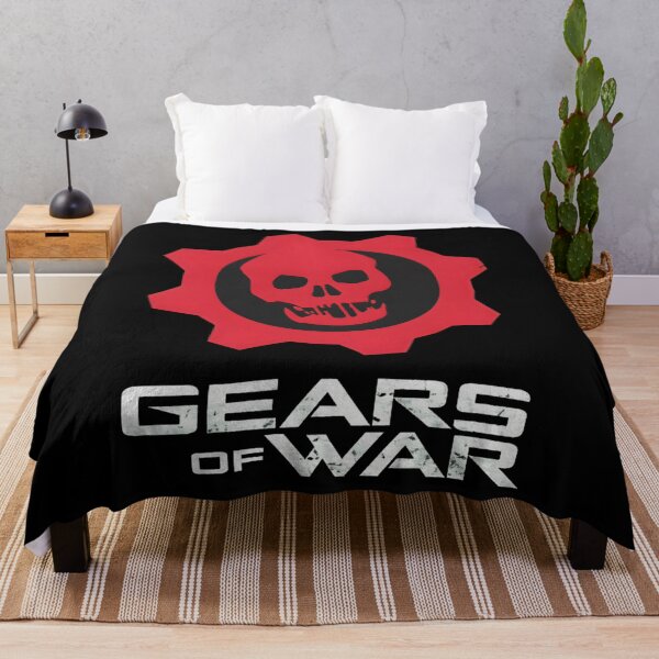 Item preview, Gears of War COG Skull designed and sold by PillowPaws.