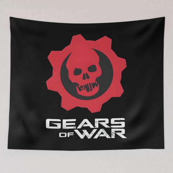 Item preview, Gears of War COG Skull designed and sold by PillowPaws.