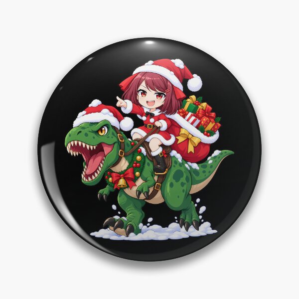 Item preview, Yamada Smoking Behind the Supermarket with You Christmas T Rex designed and sold by SolenneAzur.