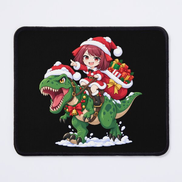Item preview, Yamada Smoking Behind the Supermarket with You Christmas T Rex designed and sold by SolenneAzur.