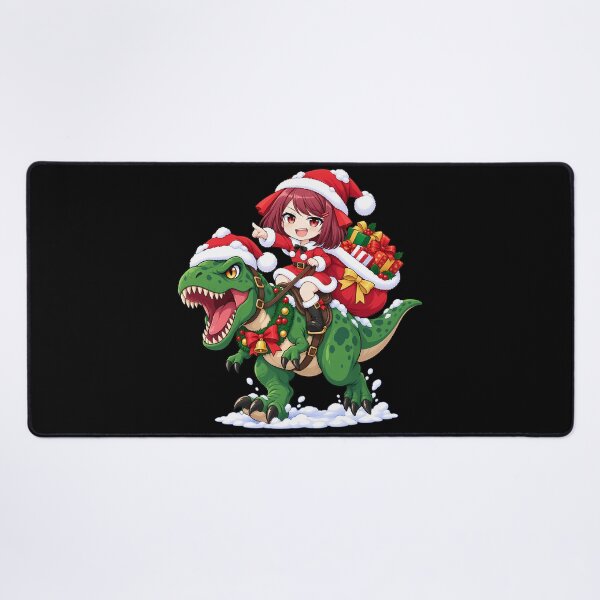 Item preview, Yamada Smoking Behind the Supermarket with You Christmas T Rex designed and sold by SolenneAzur.