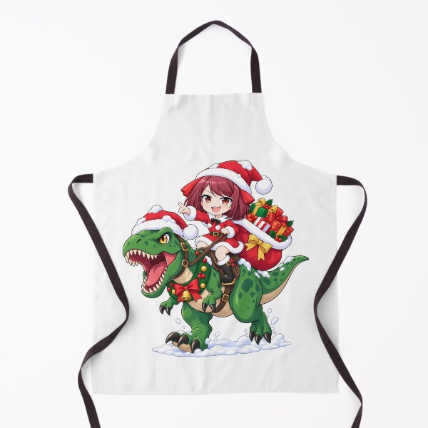 Item preview, Yamada Smoking Behind the Supermarket with You Christmas T Rex designed and sold by SolenneAzur.