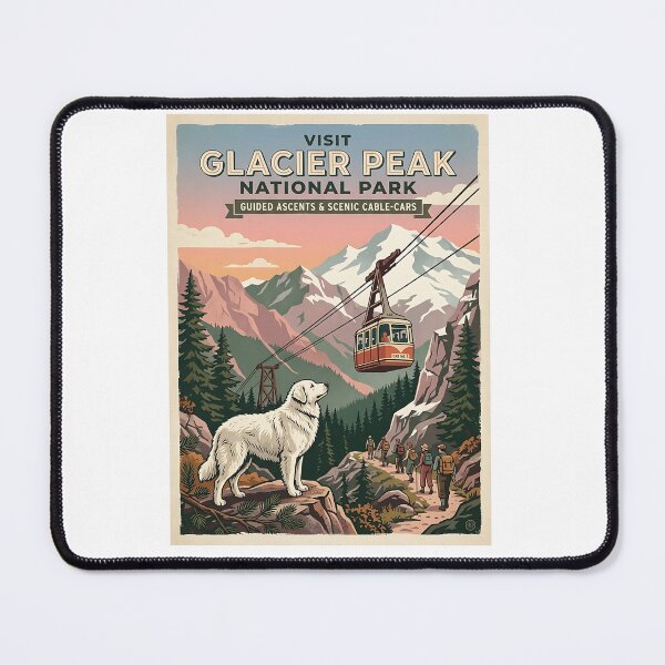 Item preview, Kuvasz Alpine Cable Guide designed and sold by PictoVibe.