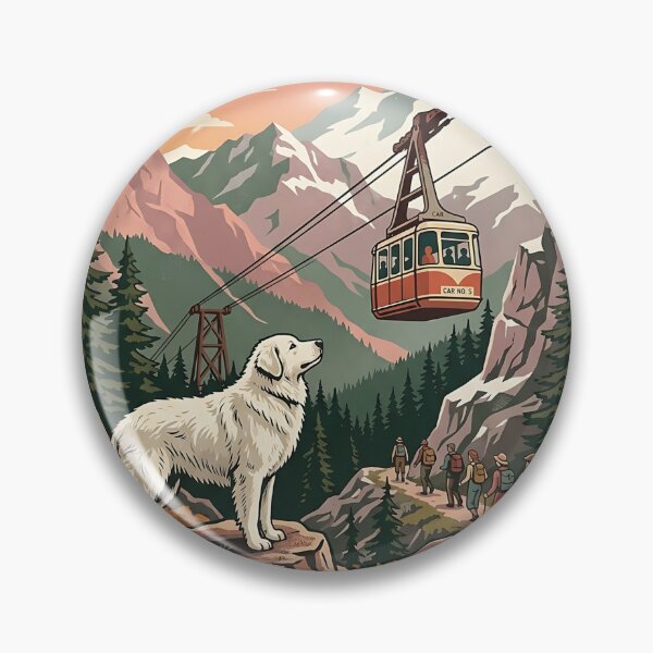 Item preview, Kuvasz Alpine Cable Guide designed and sold by PictoVibe.