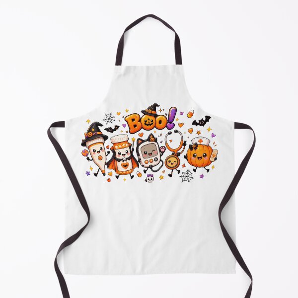 Item preview, Funny Halloween Nurse Ghost Stethoscope Pumpkin Spooky designed and sold by QuiteOrbit.