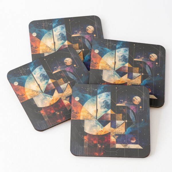 Item preview, ​Abstract Astral Blueprint designed and sold by KingsArtworx 2.