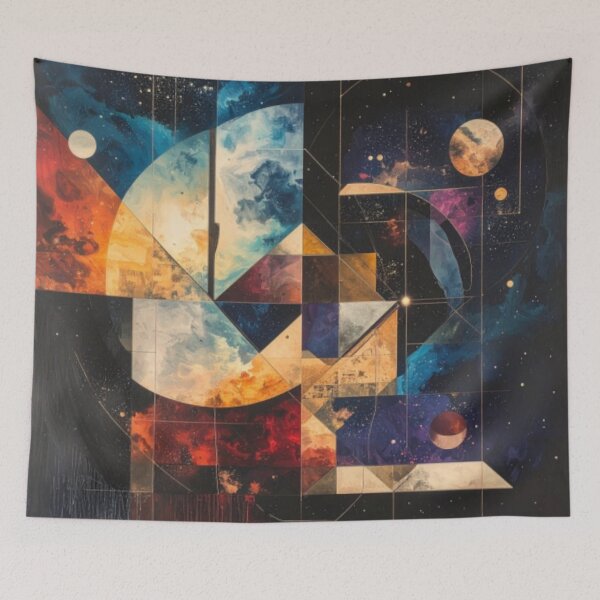 Item preview, ​Abstract Astral Blueprint designed and sold by KingsArtworx 2.