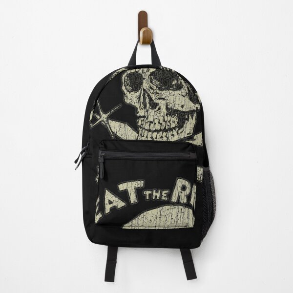 Item preview, Grunge Eat The Rich Skull Crossbones designed and sold by DedeRLong.