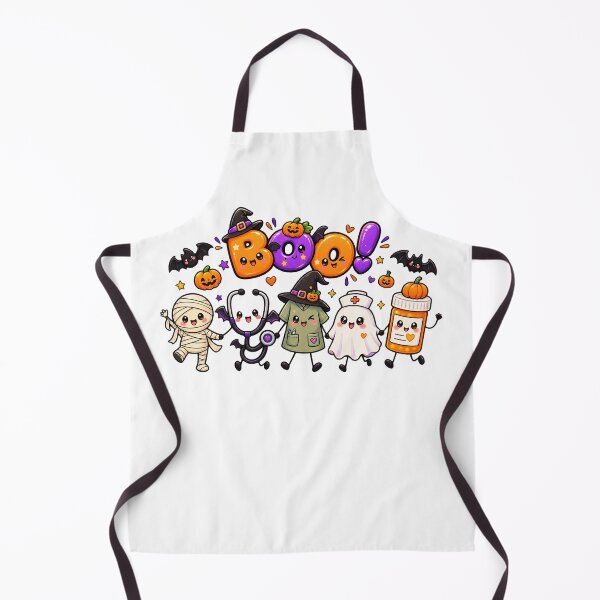 Item preview, Halloween Nurse Mummy Pumpkin Witch Cute Medical Gift designed and sold by QuiteOrbit.