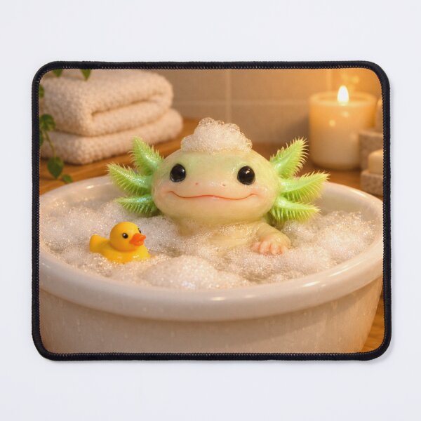 Item preview, GFP Axolotl Bathtub designed and sold by Sillytoe.