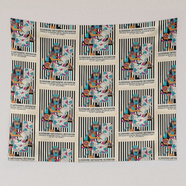 Item preview, Bloodhound Map Restorer designed and sold by PictoVibe.