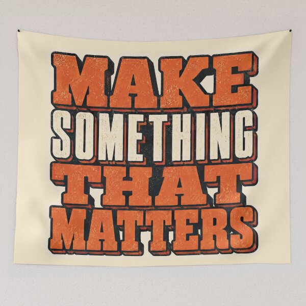 Item preview, Make Something That Counts designed and sold by Random Designs.