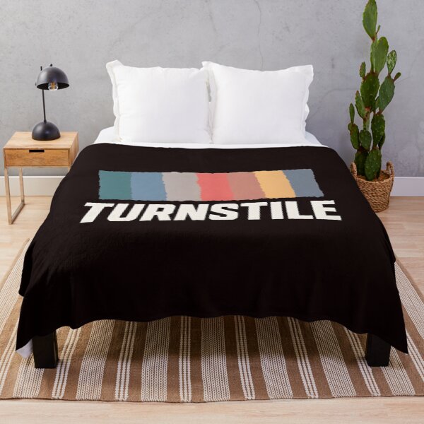 Item preview, TURNSTILE Band Logo Colorful Stripes designed and sold by elias-harj-nook.