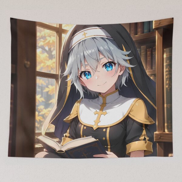 Item preview, Honjou Nia Date A Live Cozy Autumn Library designed and sold by SolenneAzur.