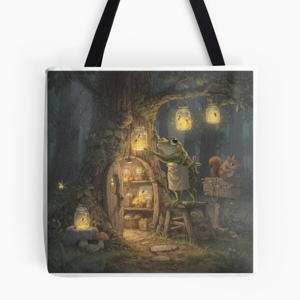 Item preview, Toad's Tiny Lantern Shop designed and sold by PictorialWhimsy.