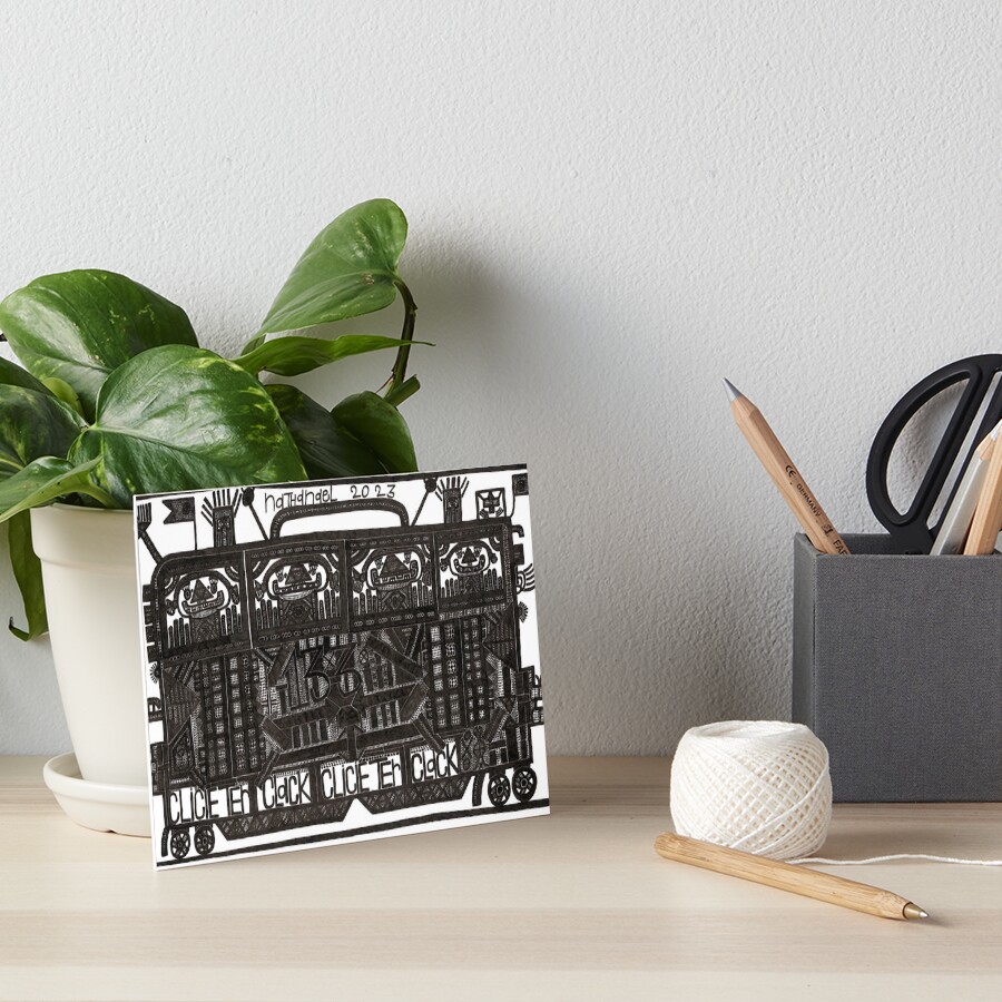 Item preview, Art Board Print designed and sold by antedg.