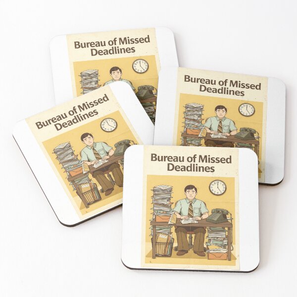Item preview, Bureau of Missed Deadlines designed and sold by PictorialWhimsy.