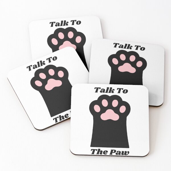 Item preview, Talk to the Paw designed and sold by NoodleBop.