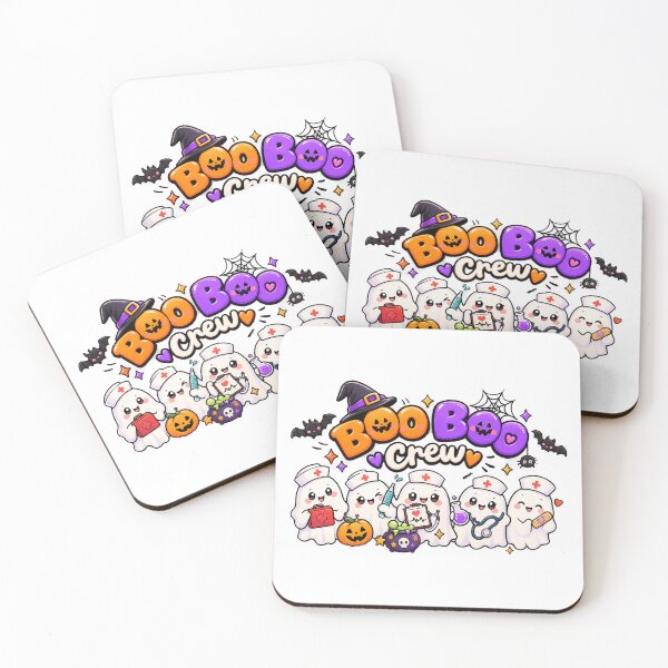 Item preview, Spooky Halloween Nurse Ghost Boo Crew Healthcare Gift designed and sold by QuiteOrbit.