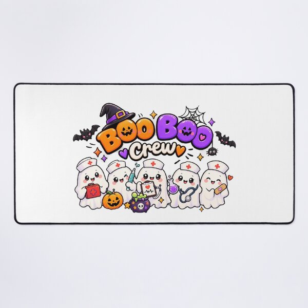 Item preview, Spooky Halloween Nurse Ghost Boo Crew Healthcare Gift designed and sold by QuiteOrbit.