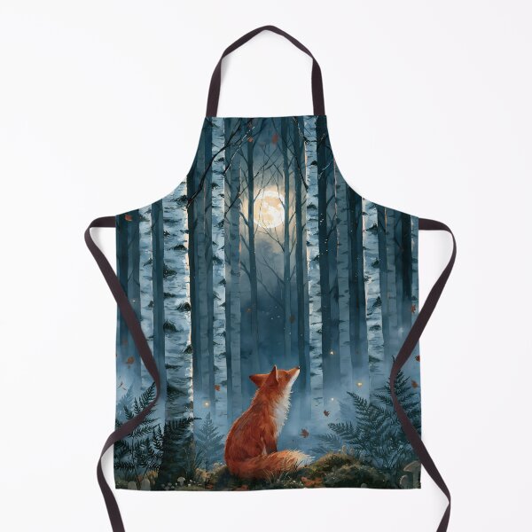 Item preview, The Birches – Moonlit Birch Forest Dreamscape designed and sold by Authentic-Merch.