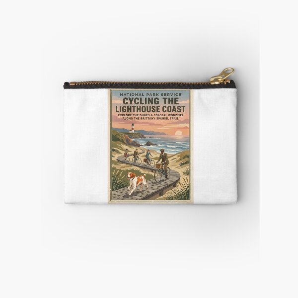 Item preview, Brittany Lighthouse Cyclist designed and sold by PictoVibe.