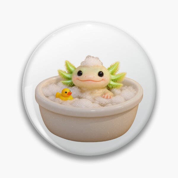 Item preview, GFP Axolotl Bubble Bath designed and sold by Sillytoe.