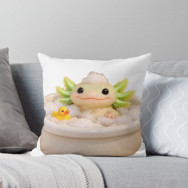 Item preview, GFP Axolotl Bubble Bath designed and sold by Sillytoe.