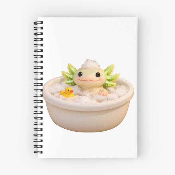 Item preview, GFP Axolotl Bubble Bath designed and sold by Sillytoe.