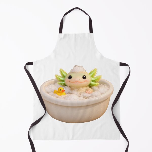 Item preview, Baño de burbujas de ajolote GFP designed and sold by Sillytoe.