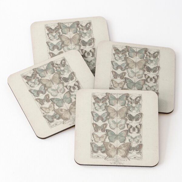 Item preview, Vintage Butterfly Specimen Chart designed and sold by PictorialWhimsy.