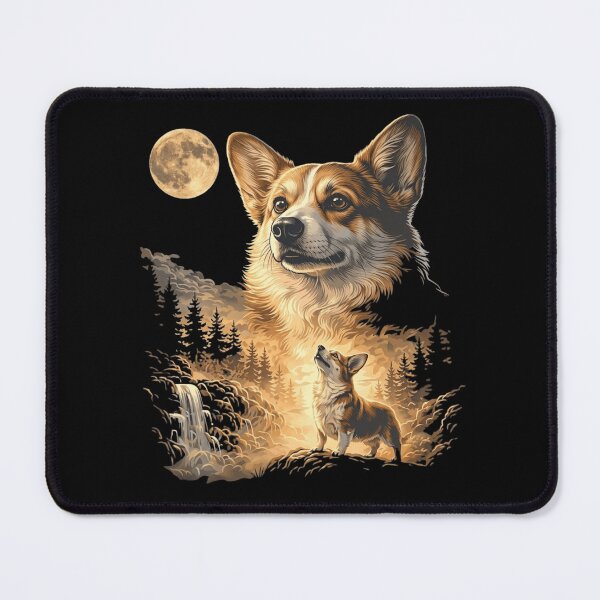 Item preview, Moonlit Corgi Forest Spirit designed and sold by haitrieuic96.