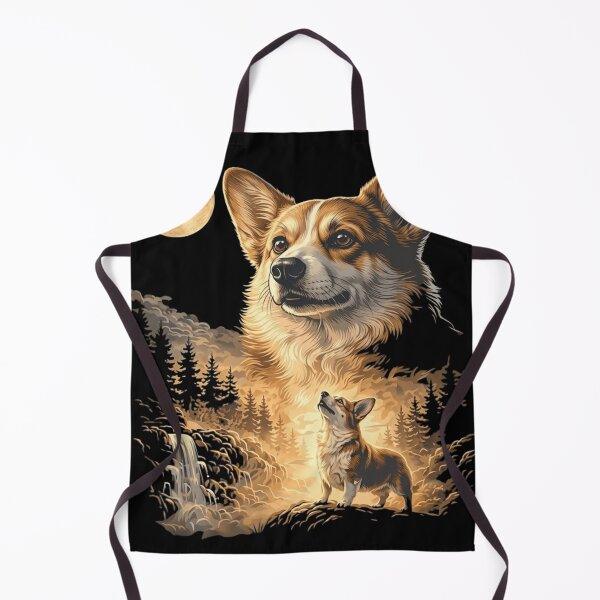 Item preview, Moonlit Corgi Forest Spirit designed and sold by haitrieuic96.
