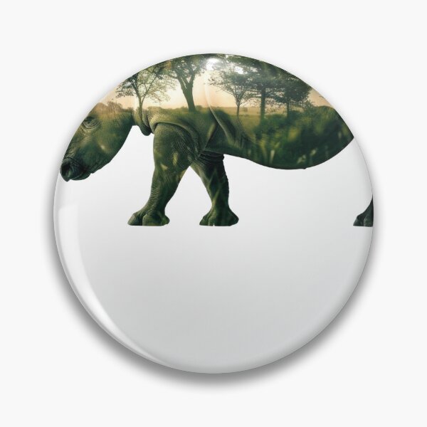 Item preview, Rhinoceros Papua New Guinea Double. Exposure Graphic designed and sold by VISIONSTURME.