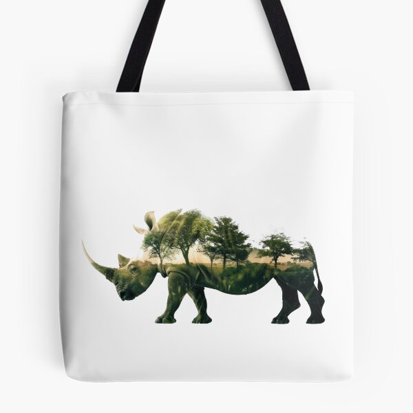 Item preview, Rhinoceros Papua New Guinea Double. Exposure Graphic designed and sold by VISIONSTURME.