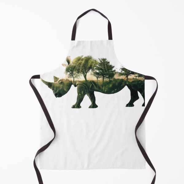 Item preview, Rhinoceros Papua New Guinea Double. Exposure Graphic designed and sold by VISIONSTURME.