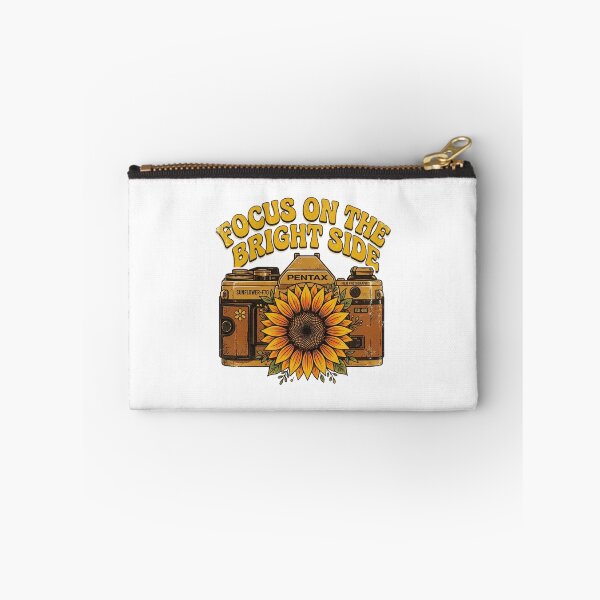 Item preview, Focus On The Bright Side - Vintage Sunflower Pentax Camera designed and sold by Sanan Israyilli.