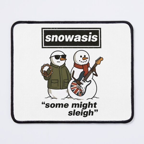 Item preview, snowasis ,oasis christmas jumper - snowasis some might sleigh - oasis xmas - ugly christmas ju designed and sold by Detinpenlea55.