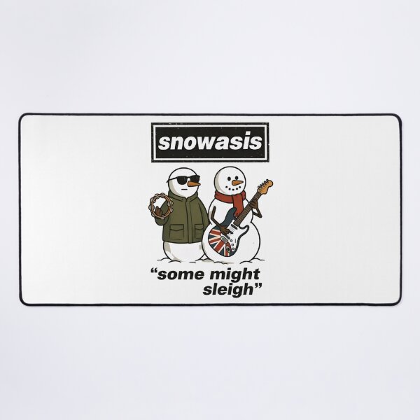 Item preview, snowasis ,oasis christmas jumper - snowasis some might sleigh - oasis xmas - ugly christmas ju designed and sold by Detinpenlea55.