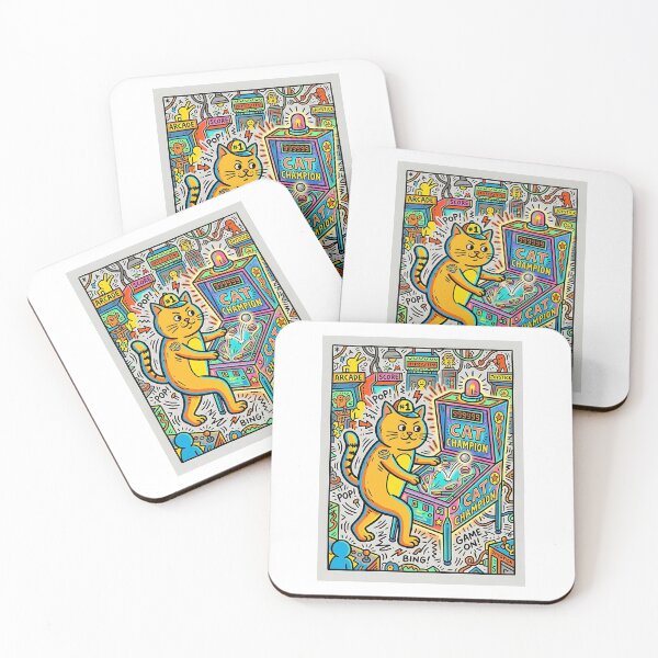 Item preview, British Shorthair Pinball Champion designed and sold by PictoVibe.