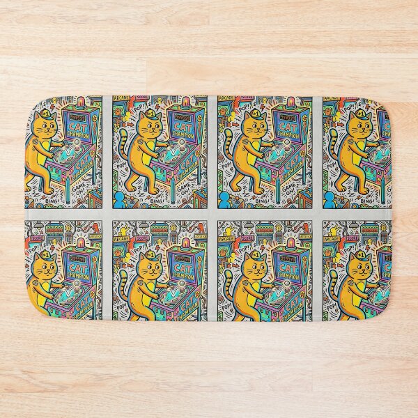Item preview, British Shorthair Pinball Champion designed and sold by PictoVibe.