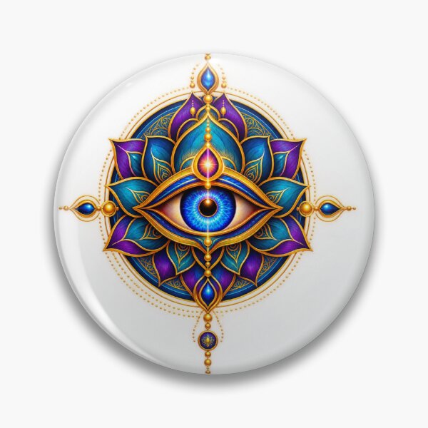 Item preview, Third Eye Meditation Sacred Mandala designed and sold by Design Sounds Studio.