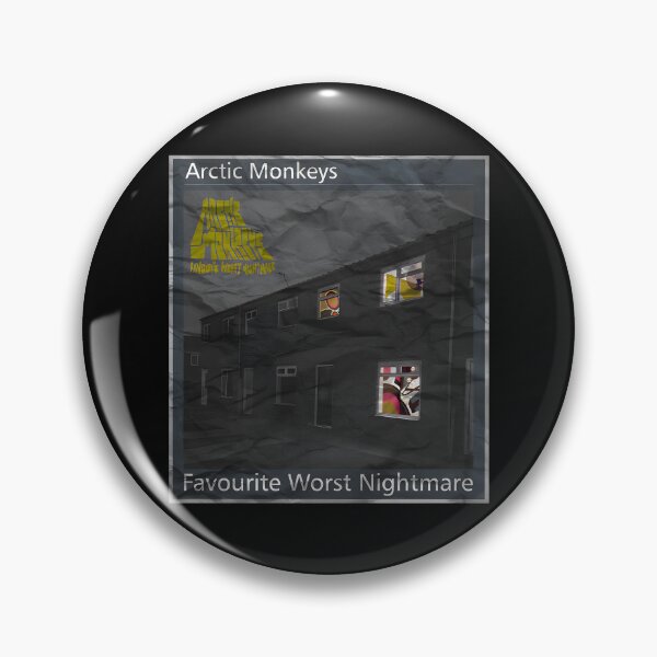 Item preview, Album Cover Arctic Monkeys  Favourite Worst Nightmare designed and sold by AmericoBarrows.