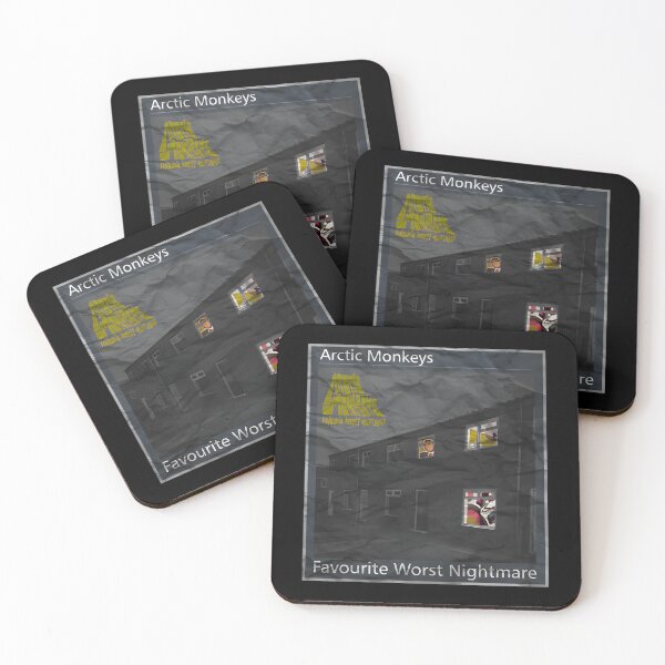 Item preview, Album Cover Arctic Monkeys  Favourite Worst Nightmare designed and sold by AmericoBarrows.