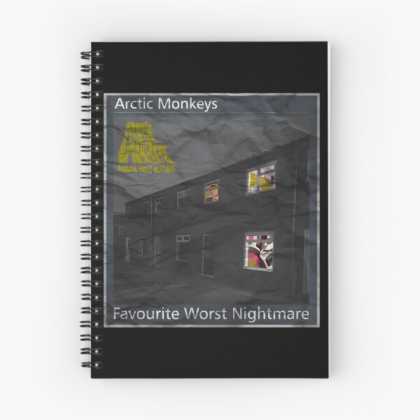 Item preview, Album Cover Arctic Monkeys  Favourite Worst Nightmare designed and sold by AmericoBarrows.