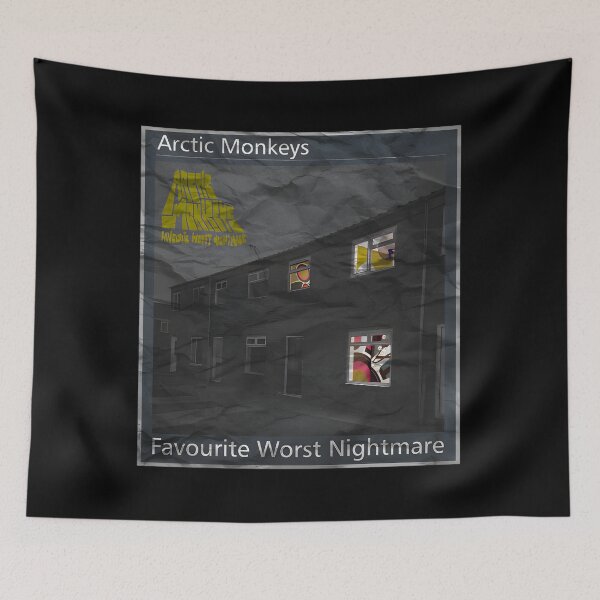 Item preview, Album Cover Arctic Monkeys  Favourite Worst Nightmare designed and sold by AmericoBarrows.
