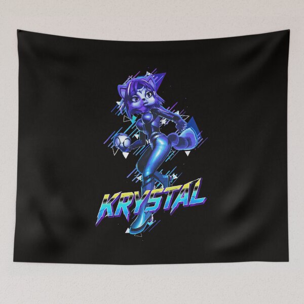 Item preview, Krystal Retro Vibe Character Art designed and sold by sil-gen-rove.