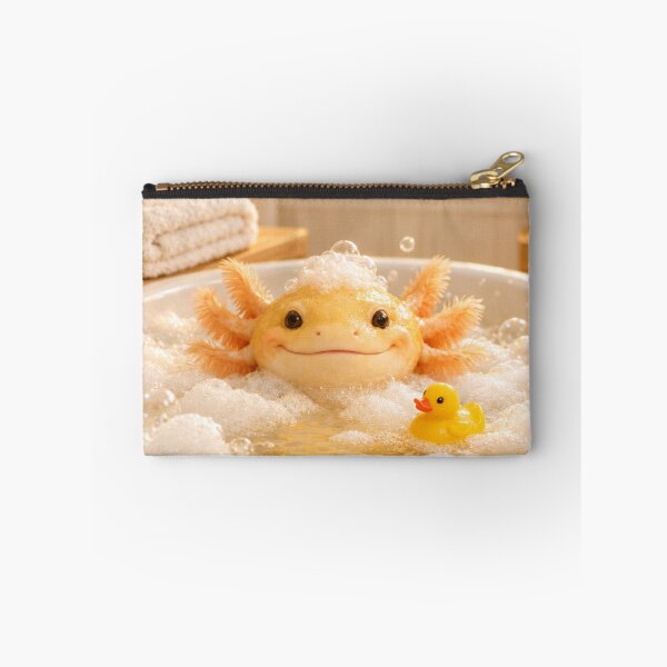 Item preview, Golden Albino Axolotl Bathtub designed and sold by Sillytoe.